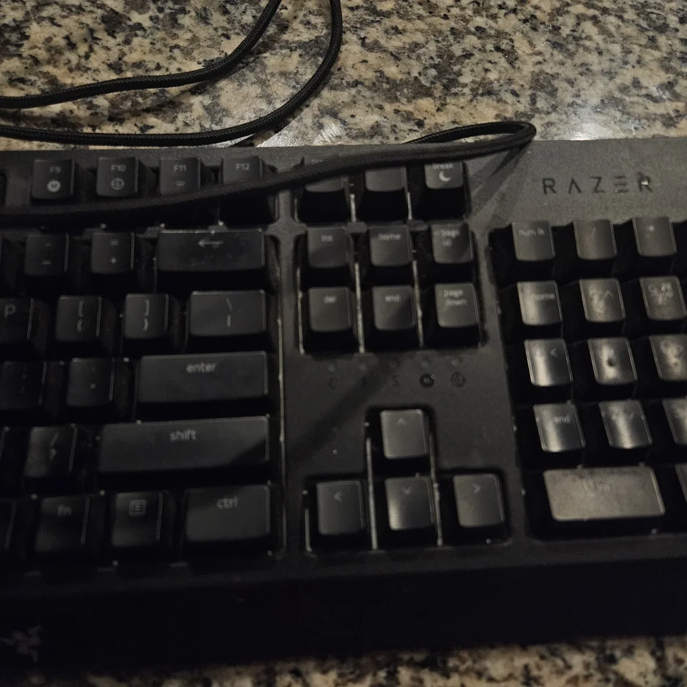 Razer Black Gaming Keyboard